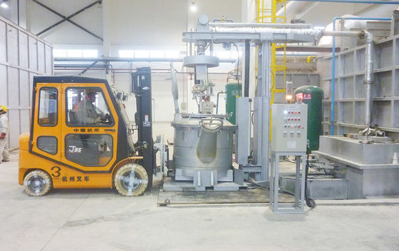 Finition de surface lisse Les cuillers de transfert en aluminium fondu pour une capacité élevée Kg 1000KG Et transfert en aluminium lisse