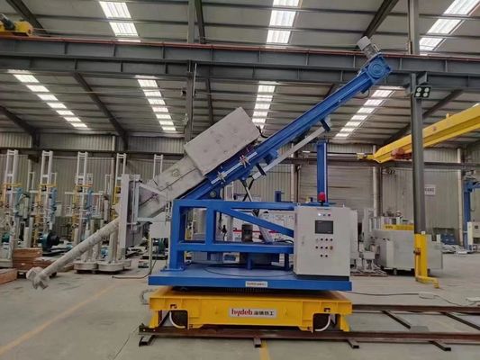 Machine de dégazage pour raffinage d'aluminium à vitesse de rotor de graphite de 0 à 380 R/min