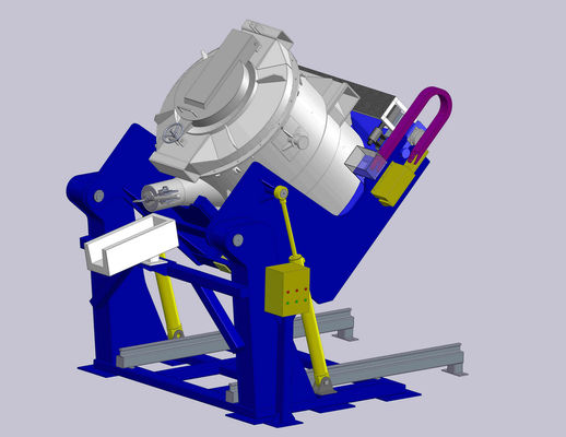 1000 kg de cuillers de transfert en aluminium fondu Équipement essentiel pour le transfert en aluminium en douceur