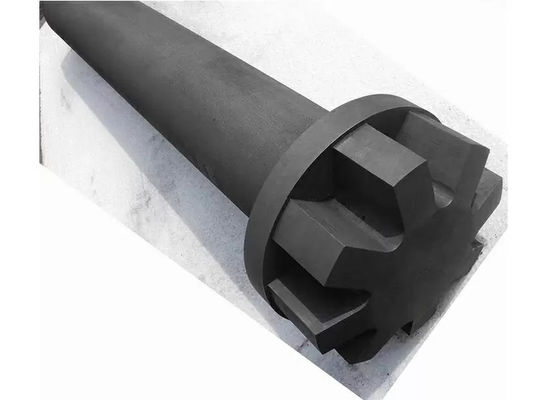 Diamètre 90 mm Rotor de graphite longueur d'arbre personnalisée pour l'industrie