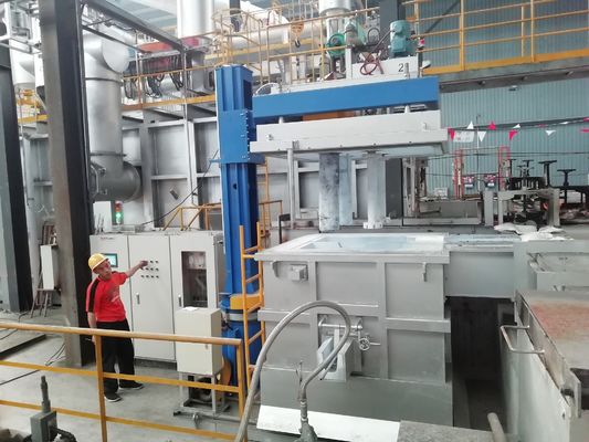 Unité de dégazage rotatif en ligne pour processus de dégazage automatique