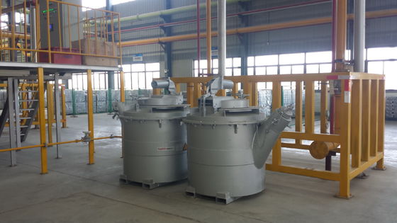 Finition de surface lisse Les cuillers de transfert en aluminium fondu Solution optimale pour le transfert d'aluminium