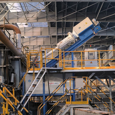 Injecteur de flux rotatif avec contrôle de la pression d'injection par servomoteur, vitesse de 0 à 300 mm/s et pression de 25 MPa pour le raffinage de l'aluminium