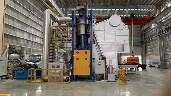 Machine de dégazage d'aluminium de 600 kg de capacité avec temps de dégazage réglable de 0 à 99