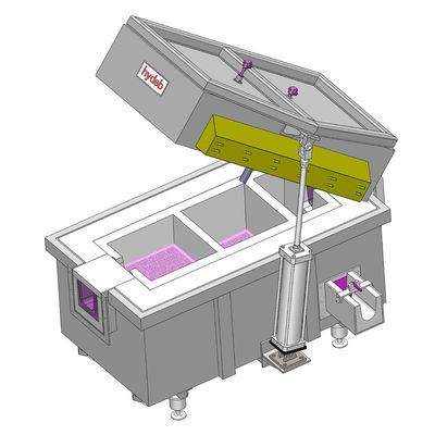 Boîte de filtration en acier inoxydable pour équipement de filtration 380V ou puissance personnalisée