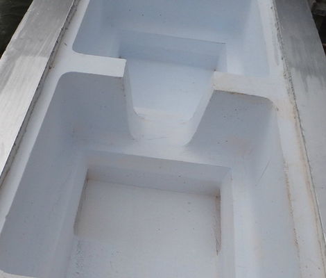 Boîtier de filtration moulé sous pression de 20 pouces avec filtration à 2 étages