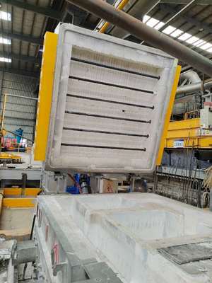 Boîte de filtration Top 1 avec 60% d'efficacité pour l'industrie de la fonderie et du moulage d'aluminium | Garniture intérieure en matériau réfractaire fritté