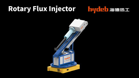 Injecteur de flux rotatif Hydeb HDR pour le raffinage des métaux en aluminium