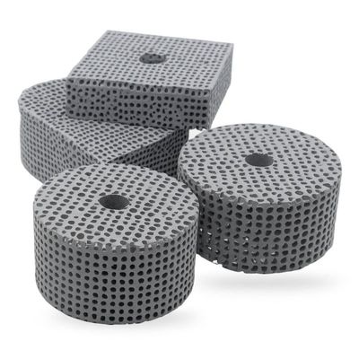 Filtre en mousse céramique CFF avec 10-20 PPI, 30-50 PPI et 50-80 PPI pour la filtration de l'aluminium en fusion