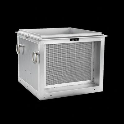 Boîte de filtration liquide en aluminium durable avec 17'*17'*1 dimensions de plaque et taille du lave-linge selon le débit