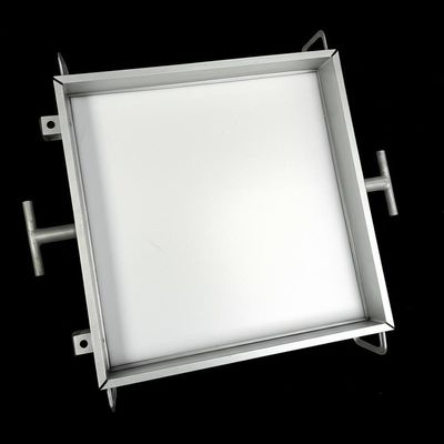 Boîte de filtration transparente d'une capacité de 2 livres et d'une dimension de plaque de 17'*17'*1 pour la fusion et la coulée de l'aluminium