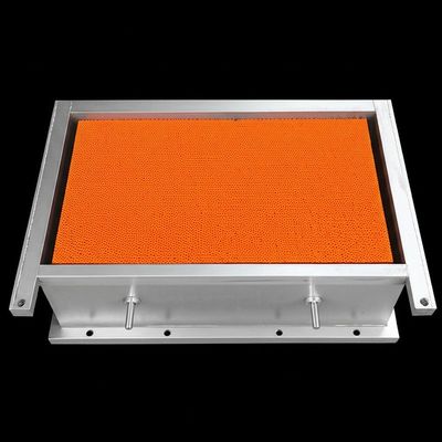 Boîte de filtration pour machine de coulée sous pression au charbon actif avec filtre en mousse céramique 60 PPI