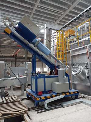 930 kilogrammes de 880mm de petit de fonte de lingot aluminium en aluminium électrique de four fondant rapidement