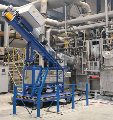 930 kilogrammes de 880mm de petit de fonte de lingot aluminium en aluminium électrique de four fondant rapidement