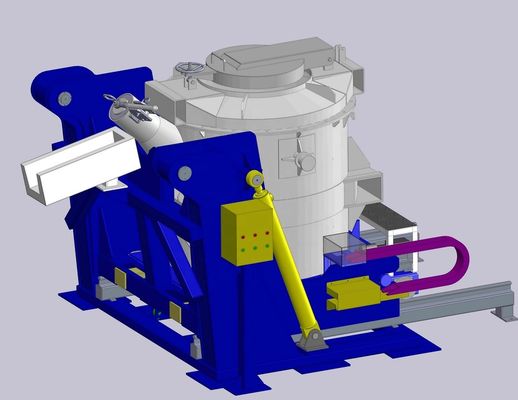 Poches de transfert d'aluminium fondu avec dispositifs de sécurité et bec verseur inclus