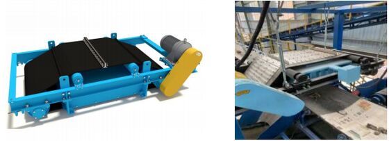 5 tonnes par heure ligne de recyclage des déchets d'aluminium avec alimentation électrique 415V ± 10% et système de contrôle centralisé