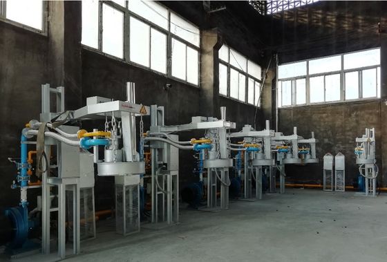 Système de préchauffage à la cuillère pour l'aluminium à pression de 5000 Pa