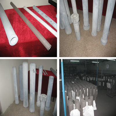 Pièces détachées de fonderie d'aluminium sur mesure pour le préchauffage de la poche