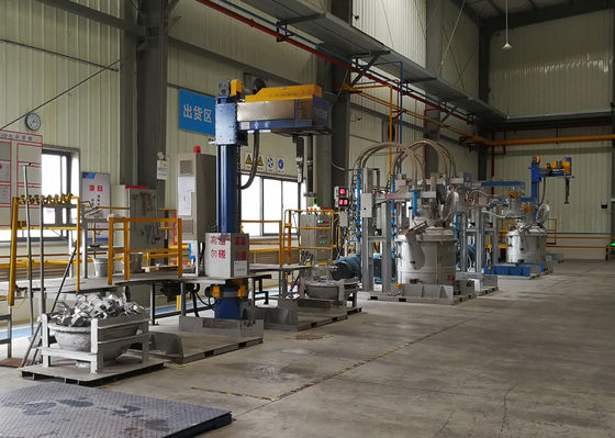 Degazeur d'aluminium ≤-0,092 MPa avec vide et durée de vie du revêtement de la rigole ≥ 18 mois