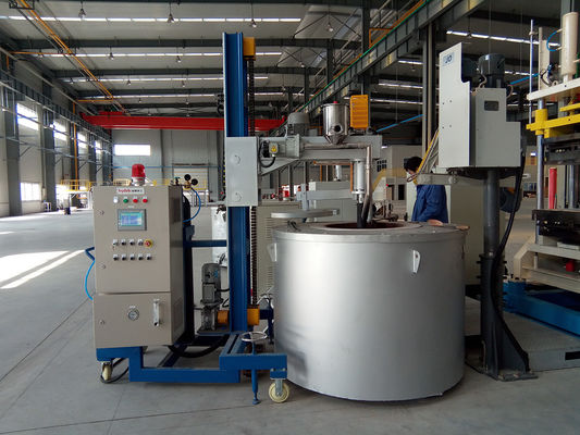 Pressure réglable des gaz raffinés MPa De 0,1 à 0,6 Pour la machine de dégazage de raffinage d'aluminium