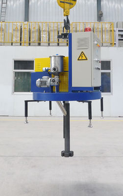 Injecteur de flux rotatif pour un raffinage et un dégazage précis Granularité≤3 mm Temps de dégazage du raffinage 0 ‰ 99 min