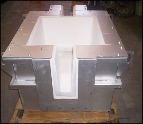17 pouces à plaque le filtre de boîte du filtre 50 PPI CFF17 Hepa pour l'aluminium fondu