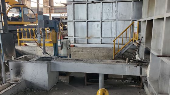 Sur la ligne 12 pouces à plaque du filtre 20 PPI de CFF/SI de boîte de filtre pour l'aluminium fondu de pureté