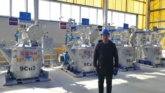 Poche à gaz préchauffant le système 900c