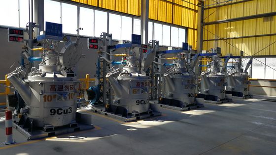 Poche à gaz préchauffant le système 900c