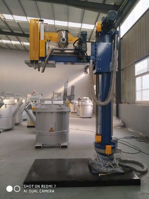 Les 0,1 argon de dégazage en aluminium d'azote d'équipement de carbonate de sodium de MPA 600 t/mn