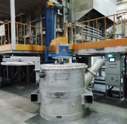 Les 0,1 argon de dégazage en aluminium d'azote d'équipement de carbonate de sodium de MPA 600 t/mn