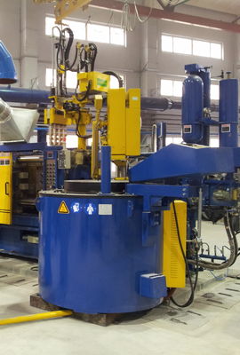 Four de fonte en aluminium de 600 kilogrammes