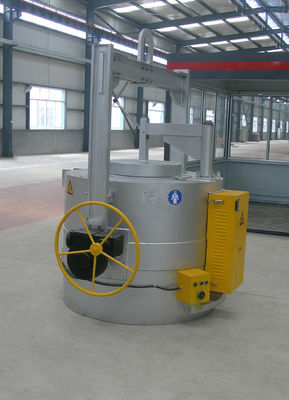 Gaz industriel suspendant le type électrique en aluminium 500KG de four de creuset
