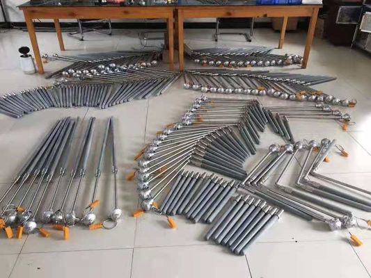 Pt100 duplexent 1cr18ni9ti 16 millimètres de type à hautes températures capteurs du thermocouple K de sonde