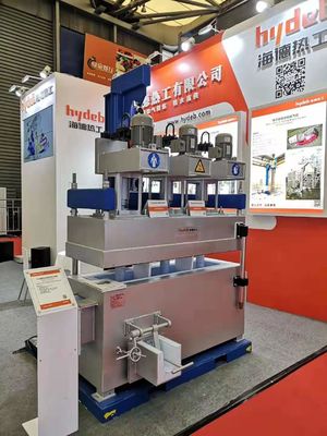 Processus 45KW de raffiner la décarburation en aluminium sur la ligne unité 750 degrés de type de caniveau