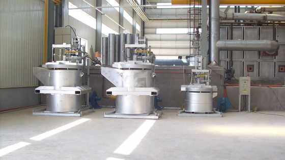 Système de préchauffage automatique de la cuillère pour la pression du gaz Pa 5000 Pression MPa 0,5-0,7 Mode de régulation automatique/manuelle de la température