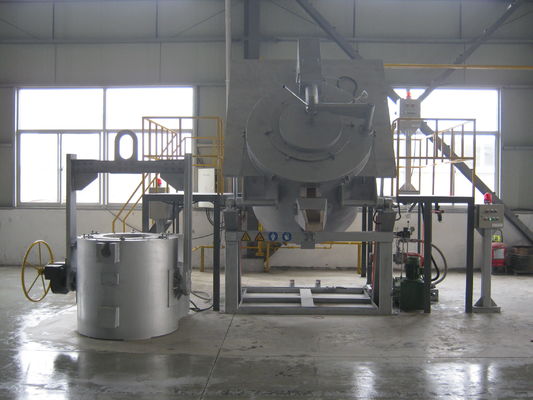 Équipement en aluminium industriel de four de fonte de creuset de gaz du gris 1000KG pour LPD