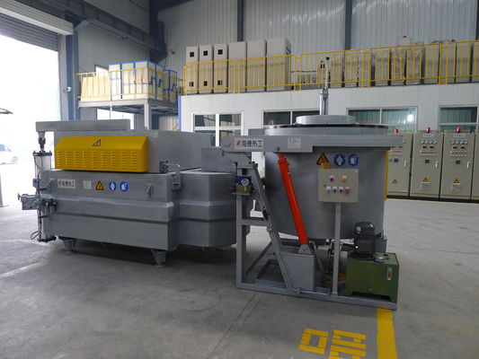 Système de commande PID / SSR Forneau à crucible en aluminium pour un contrôle précis de la température