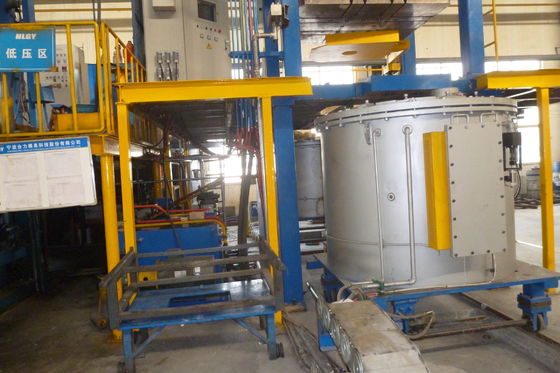 Four de fonte de la résistance de la rouille 1000kg et se tenant en aluminium 950C de raffinerie de pétrole