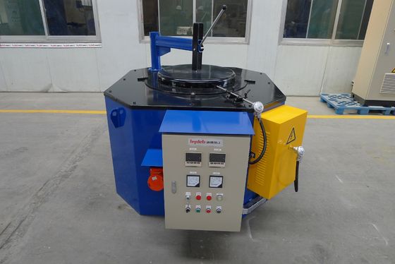 200KG four de creuset en aluminium de 950 degrés pour le lingot de fonte en aluminium