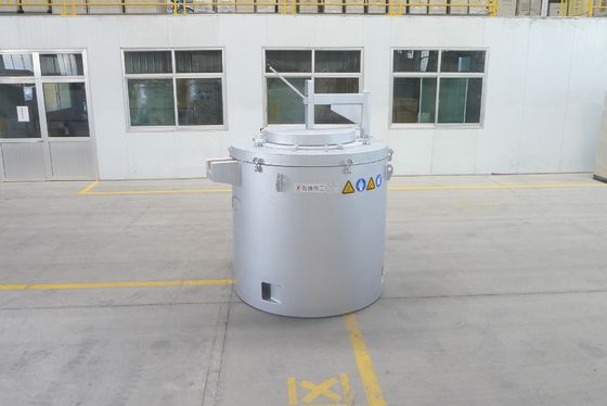 Aluminium de fonte de la participation 800KG de four d'induction jaune-clair de moulage mécanique sous pression pour LPD