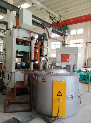 Temp en aluminium d'entretien de four de participation du gaz 500KG pour le bâti en aluminium de fonte de HPD