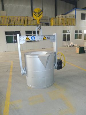 Poches en aluminium fondues de transfert de 1200 kilogrammes