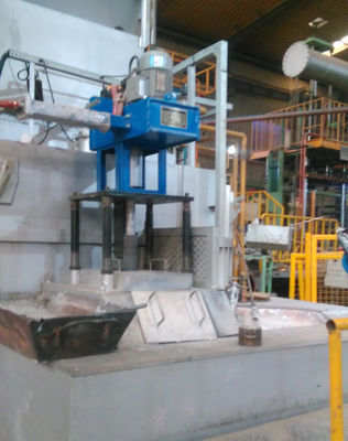 Dégazage constant avec une puissance totale de 4 kW Machine de dégazage en aluminium et débit de gaz réglable