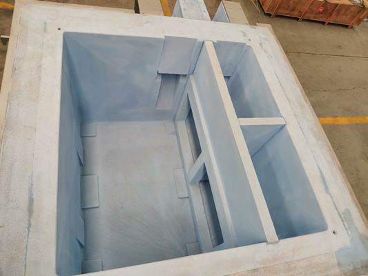 Équipement de filtration industriel pour la fusion d'aluminium et les applications de coulée à 850 °C