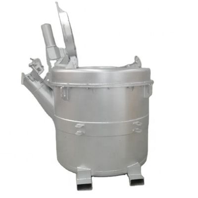 Poches de transfert d'aluminium fondu durables avec lèvre de poche renforcée en acier et certifiées ISO 9001 2015 et CE