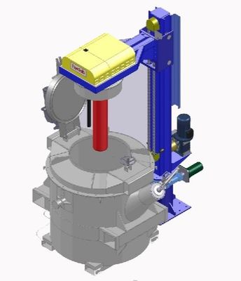 Creusets de transfert d'aluminium fondu résistants à la corrosion avec une conception durable