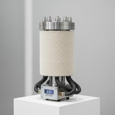 Isolation en fibre céramique en rouleau pour injecteur de flux rotatif offrant une élimination de l'hydrogène et une efficacité de dégazage de 60 % dans la fonderie de métaux